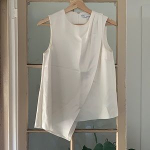 Asymmetrical blouse